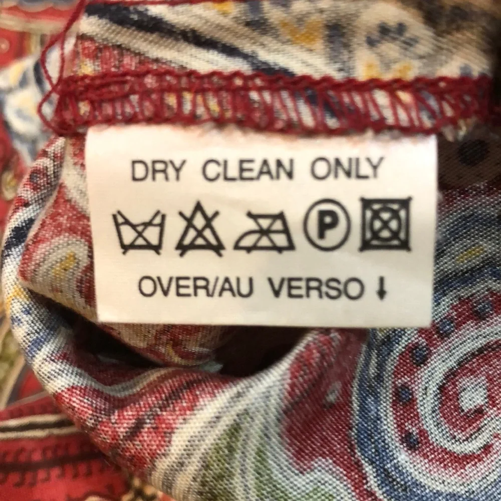 Liz Claiborne paisley blouse - Picture 5 of 5